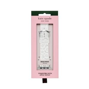 Kate Spade transparent Floral Silicone Watch Band 38/40mm